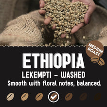 Load image into Gallery viewer, Ethiopia Lekempti Washed Medium Roast | Bulk 5lb.