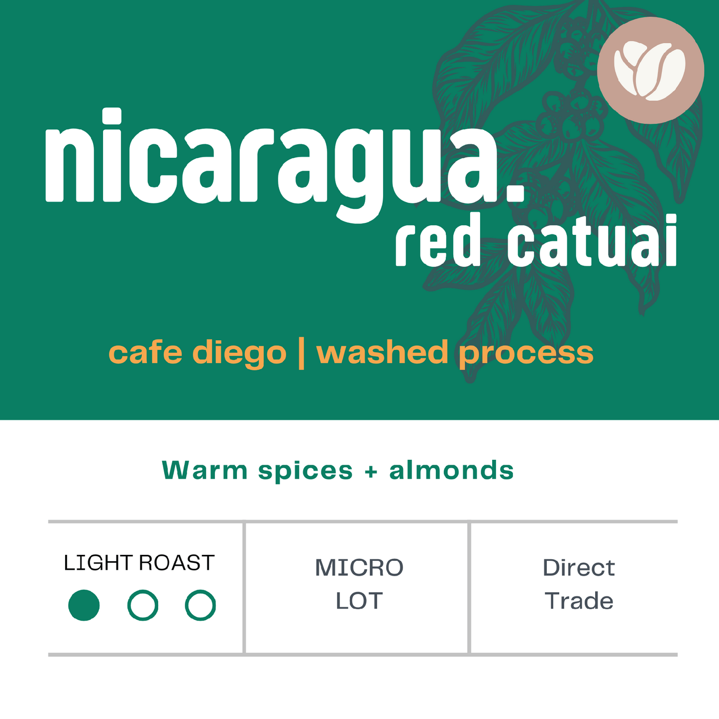 Nicaragua - Red Catuai - Micro Lot | Light Roast