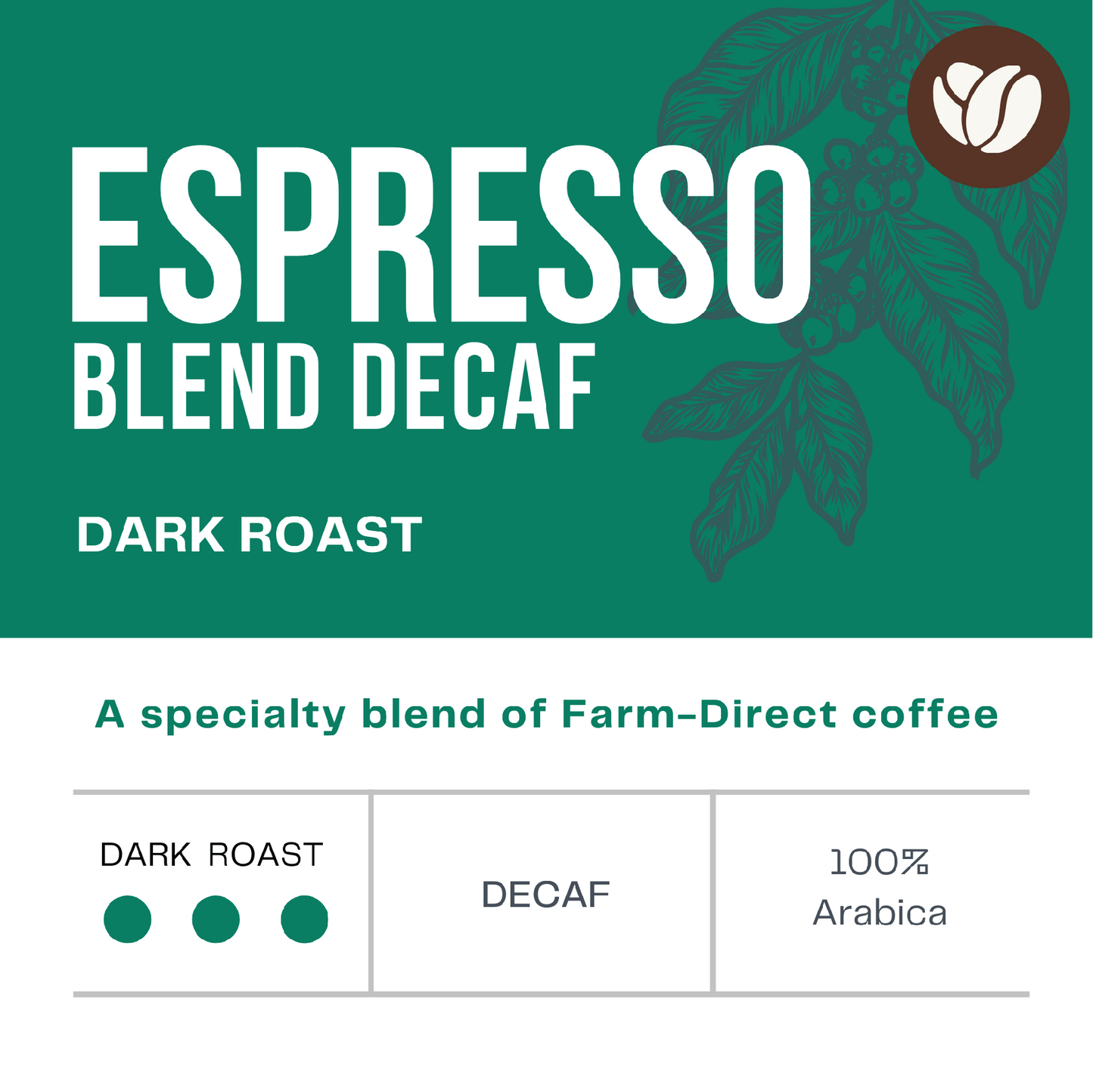 Espresso Blend Decaf | Bulk 5lb.