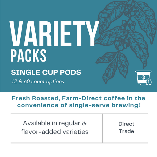 Single Cup Pods- Variety Packs