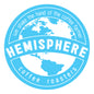 Hemisphere Sticker