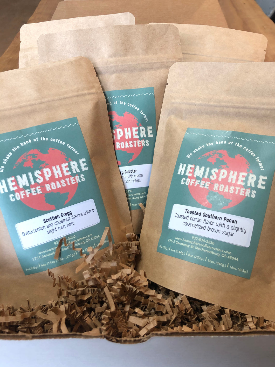 Flavored Coffee Sample Pack | 5-3oz. Bags