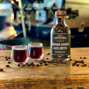 Bourbon Barrel Aged Coffee | Essential Gift Set.