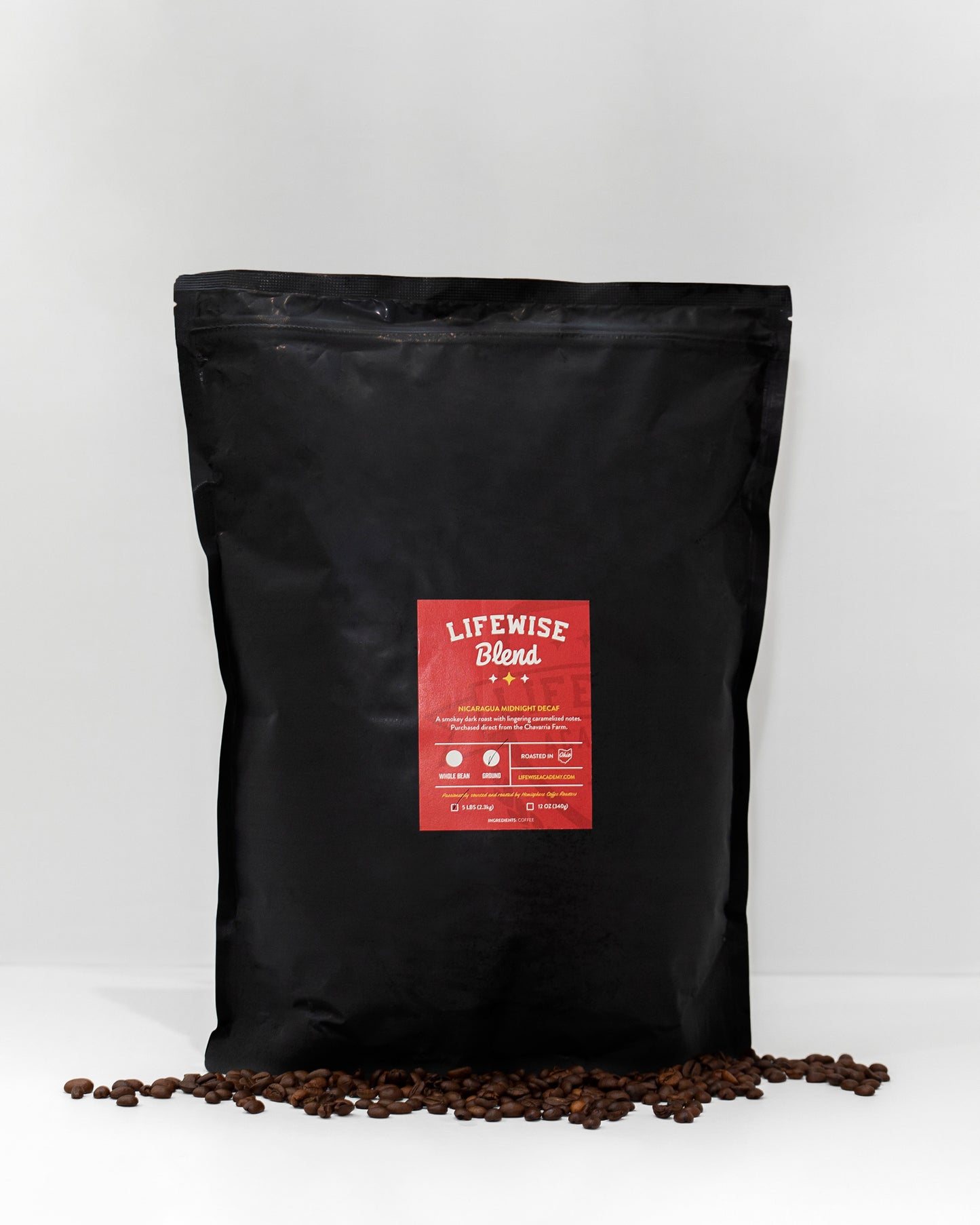 LifeWise Midnight Decaf - Dark Roast