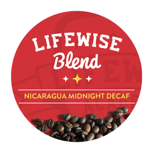 LifeWise Midnight Decaf -Dark Roast | Single Cup